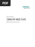 SIM 09 Mill 5AX: Siemens PLM Software