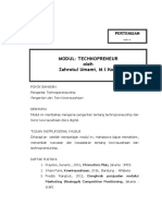 Pengantar Technopreneurship