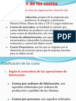 3 Clasificación de Costos