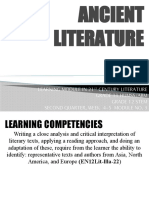 Learning Module in 21 Century Literature Grade 11 Humss/Abm Grade 12 Stem Second Quarter, Week 4-5 Module No. 3