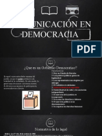 COMUNICACION EN DEMOCRACIA FInal