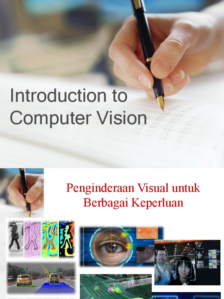 001-Introduction To Computer Vision | PDF