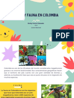 Flora y fAunA en Colombia