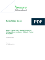 How To Connect Non Compliant IED With Profinet S2