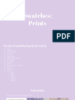 Swatches Print Assignment Madisonpfaff