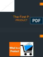 The First P:: Product
