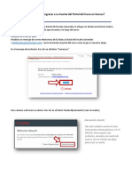 Instrucciones - Cómo Ingresar A Su Cuenta Del Portal Del Curso en Canvas