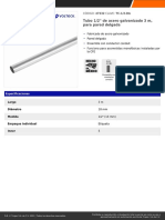 Codigo 47232 (Tubo de 1:2 Galvanizado)