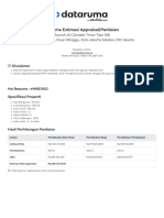 Resume Estimasi Penilaian Rumah