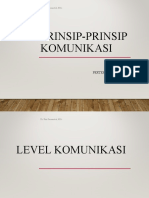 Pertemuan 2 Level Dan Prinsip Komunikasi