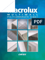 Multiwall polycarbonate sheet provides strength and energy savings