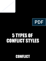 5 Types of Conflict Styles