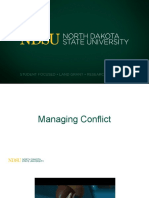 Conflict Management - Staff Senate