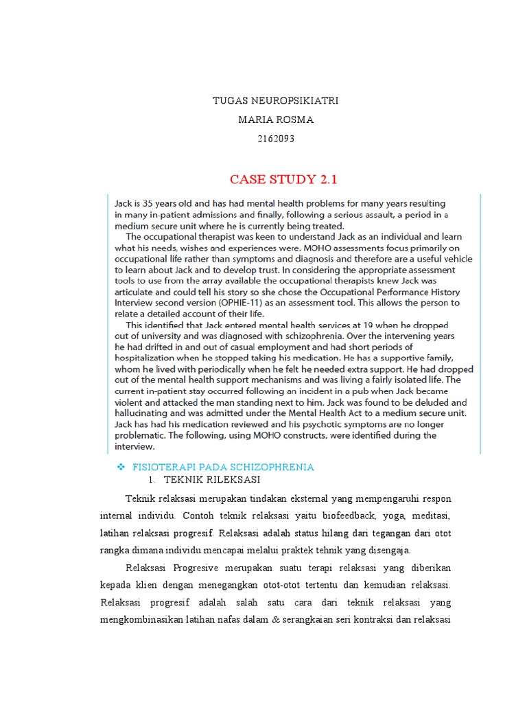TUGAS Case Study | PDF | Kesehatan Holistik | Sains & Matematika