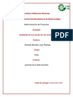 Ampliación de Una Sección de Una Carretera