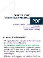 Chapter Four: Internal Environmenetal Assessment