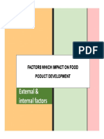 Lecture 7 - External Factors & Internal Factors