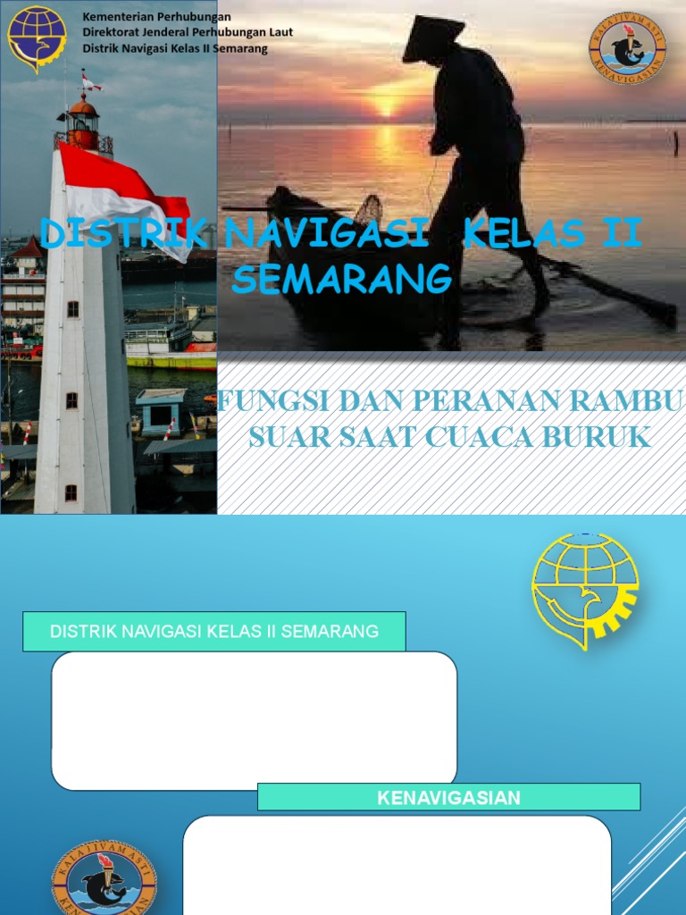 Paparan Peranan Rambu Suar Saat Cuaca Buruk | PDF