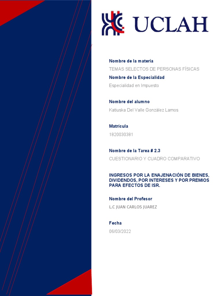 Organized | PDF | Impuesto sobre la renta | Dividendo