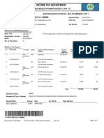 Income Tax Department: Computerized Payment Receipt (CPR - It)