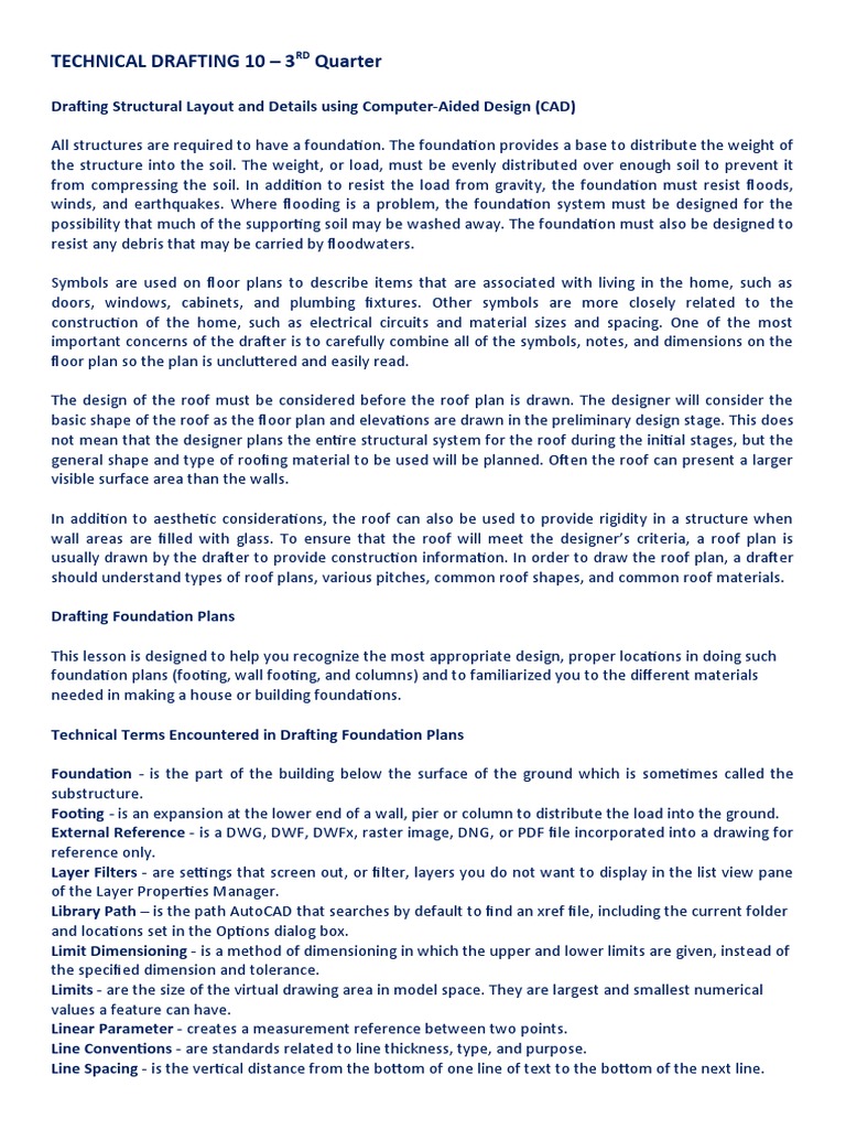 Technical Drafting 10 - 3 Quarter | PDF