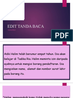 Edit Tanda Baca