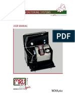 MRU Instruments, Inc. User Manual Nova