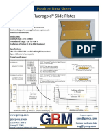 Fluorogold® Slide Plates: Product Data Sheet