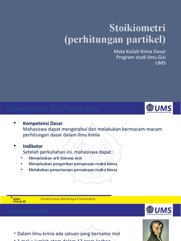 Perhitungan Stoikiometri dalam Kimia | PDF | Metode & Bahan Ajar