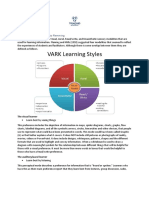 VARK Learning Styles With Questionnaire