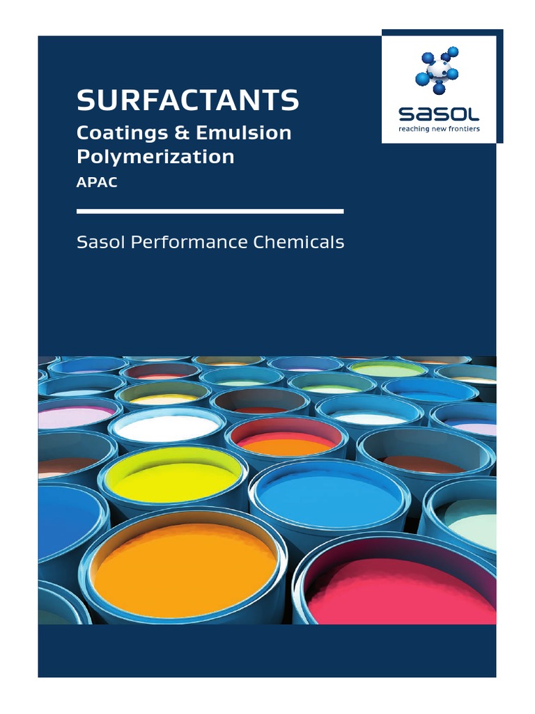 CN Surfactants Anionic SURFACTANTS Coatings and Emulsion