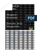 Derecho de la Integracion libro