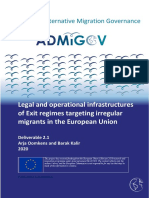 Deliverable 21 Oomkens Kalir Legal and Operational Infrastructures of Exit Regimes