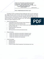 Protokol Pemeriksaan Rapid Test PDF