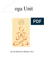 Yoga Unit Lesson Plans and Assessments