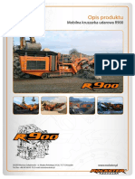 Opis Produktu: Mobilna Kruszarka Udarowa R900