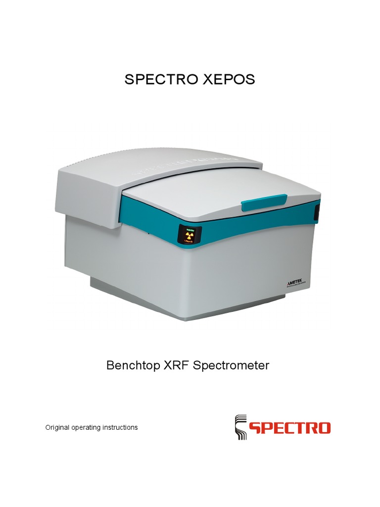 MAintenance Manual of Spectro Xepos 05 | PDF | Vacuum Tube | Safety