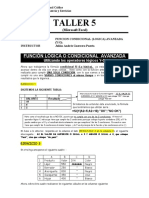 Taller 5: Función Lógica O Condicional Avanzada