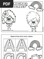 Cuadernillo de Vocales para Niños | PDF