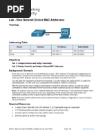 7.2.7 Lab - View Network Device Mac Addresses