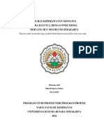 Format Asuhan Keperawatan Neonatus Pneumonia