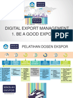 Digital Export Management - Be A Good Exporter