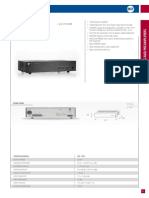 Integrated Amplifier: Rear View