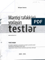 DIM Məntiq 2021 Test Topusu