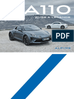 Alpine - Brochure A110 Pure and Legende - March 2019