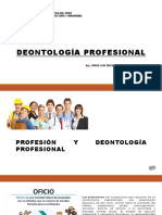 Deontología Profesional y Profesión