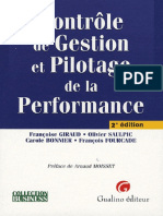 Contrôle de Gestion - Contrôle de Gestion Et Pilotage de La Performance-Gualino (2004)