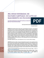 Mil Rosas Roubadas, De: Silviano Santiago: Do Luto Ao Nascimento Do Ficcionista