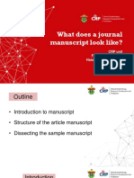 BRS - 5 - What A Journal Manuscript Looks Like