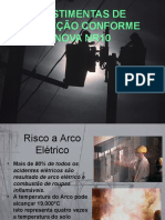 Vestimentas de proteção elétrica